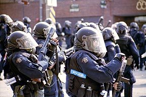 riot police