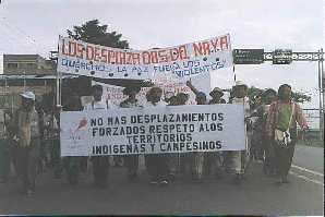 Marcha campesina Mayo de 2001