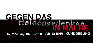 Halbe 2006 Banner