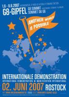 Plakat Großdemonstration 2. Juni 2007