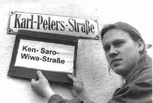 Karl-Peters-Straße - Ken-Saro-Wiwa-Straße
