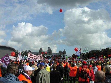 Demo Amsterdam - 2. Oktober 2004