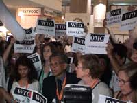 protesting within wto