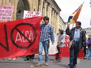 Jovens contra el ALCA