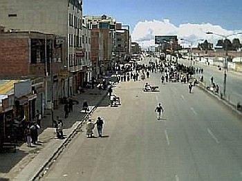 Paro en El Alto