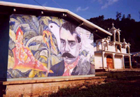 Zapatist mural