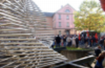 29. Oktober 2005, Platz der Synagoge, Göttingen.