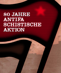 Cover der Broschüre: 80 Jahre Antifaschistische Aktion