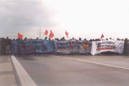 Autobahnblockade