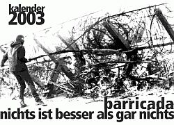 barricada-Kalender 2003