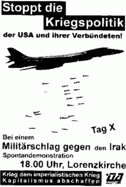 Antikriegsplakat