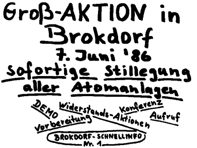 Brokdorf-Schnellinfo Nr.1