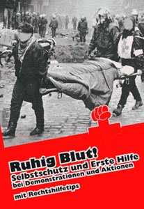 Titelseite der Broschüre 'Ruhig Blut!